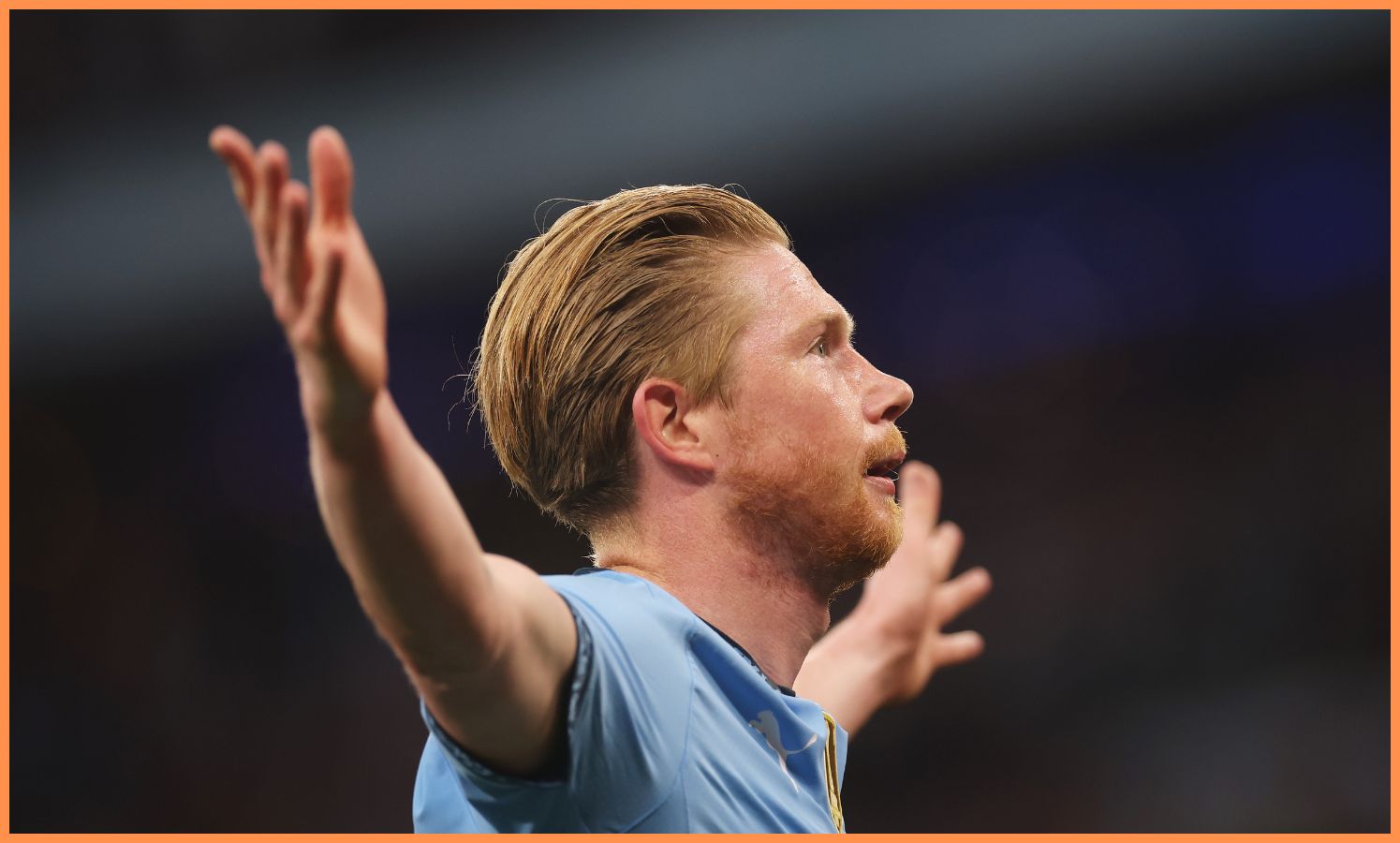 Man City midfielder Kevin De Bruyne