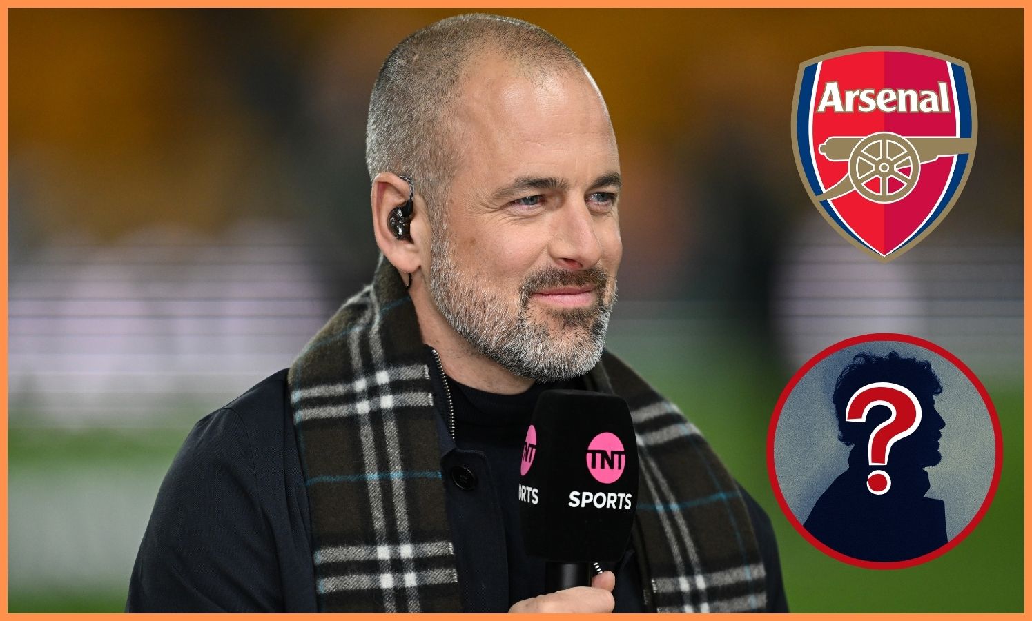 Joe Cole during punditry duty