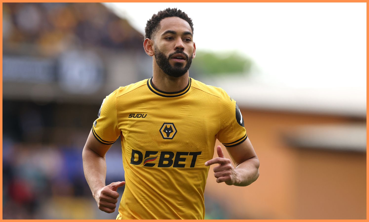 Matheus Cunha in action for Wolves