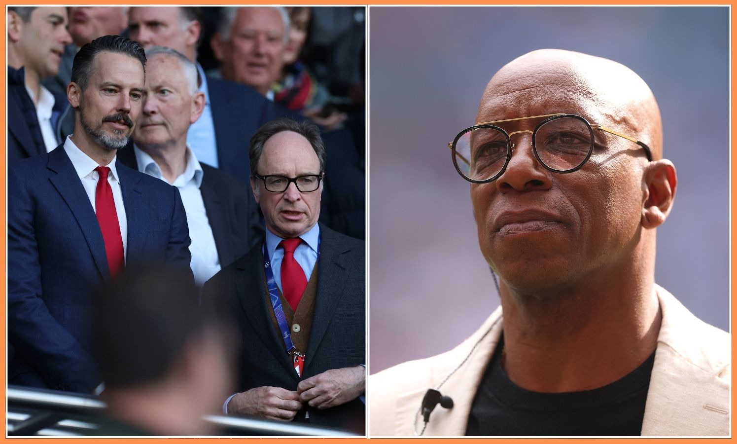 Josh Kroenke and Ian Wright