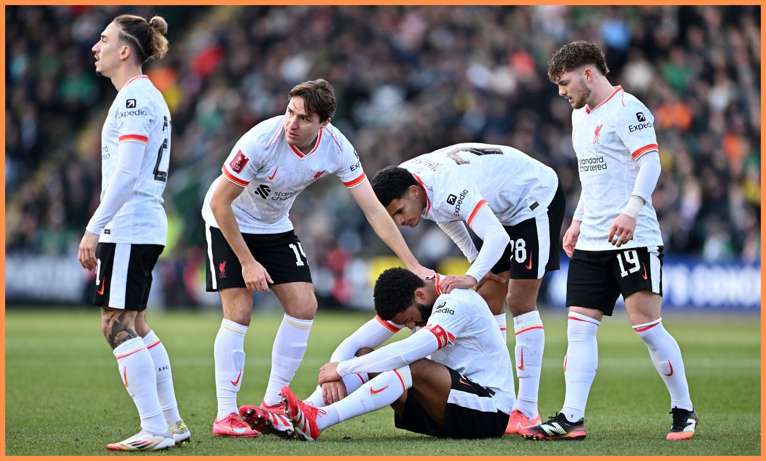 Liverpool players