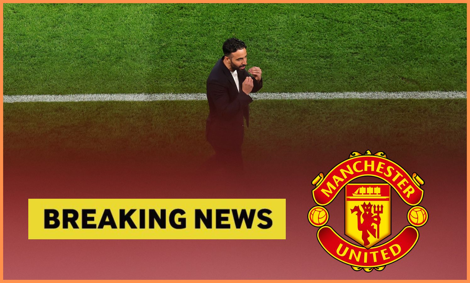 Ruben Amorim during Manchester United's Europa League final defeat vs Tottenham