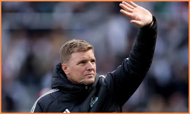 Newcastle United manager Eddie Howe