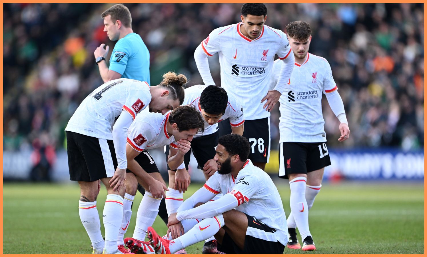 Liverpool players