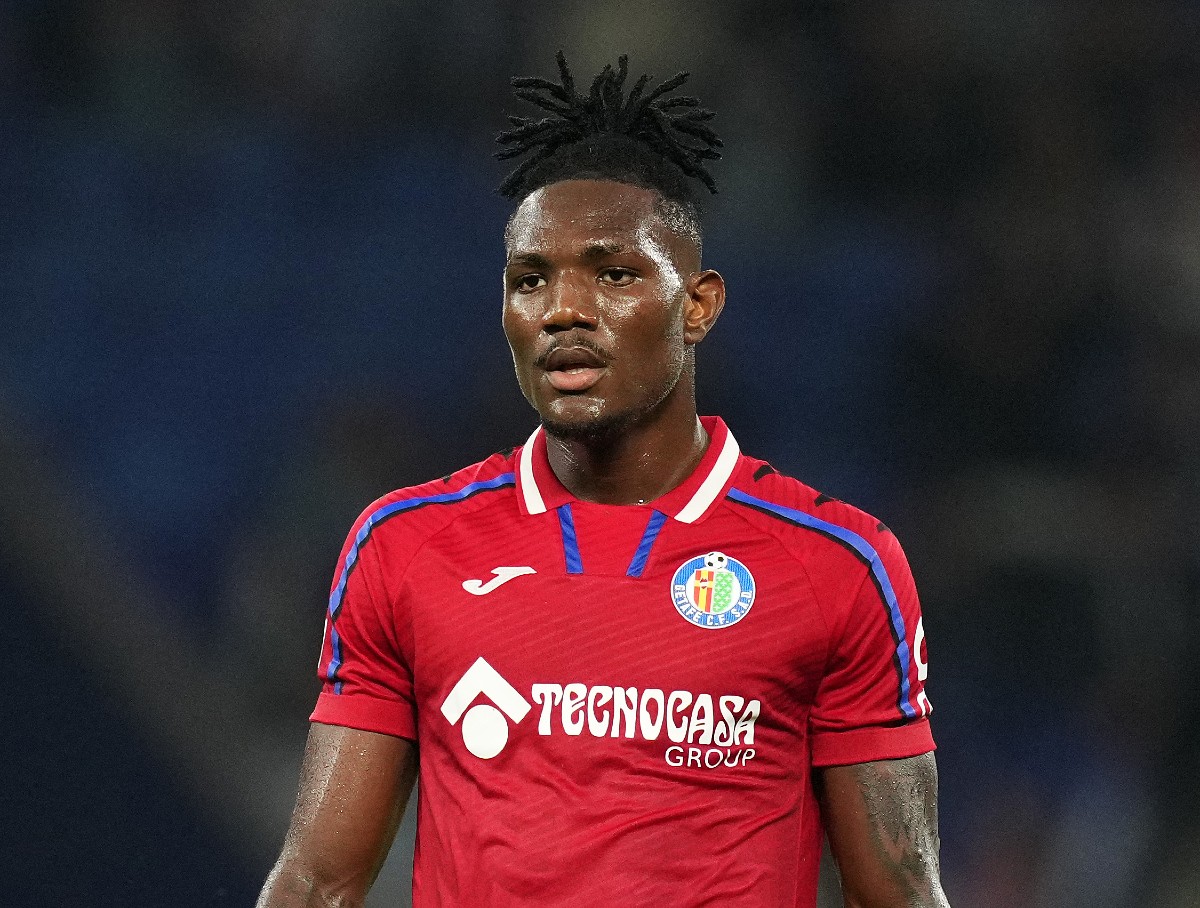 Christanus Uche in action for getafe
