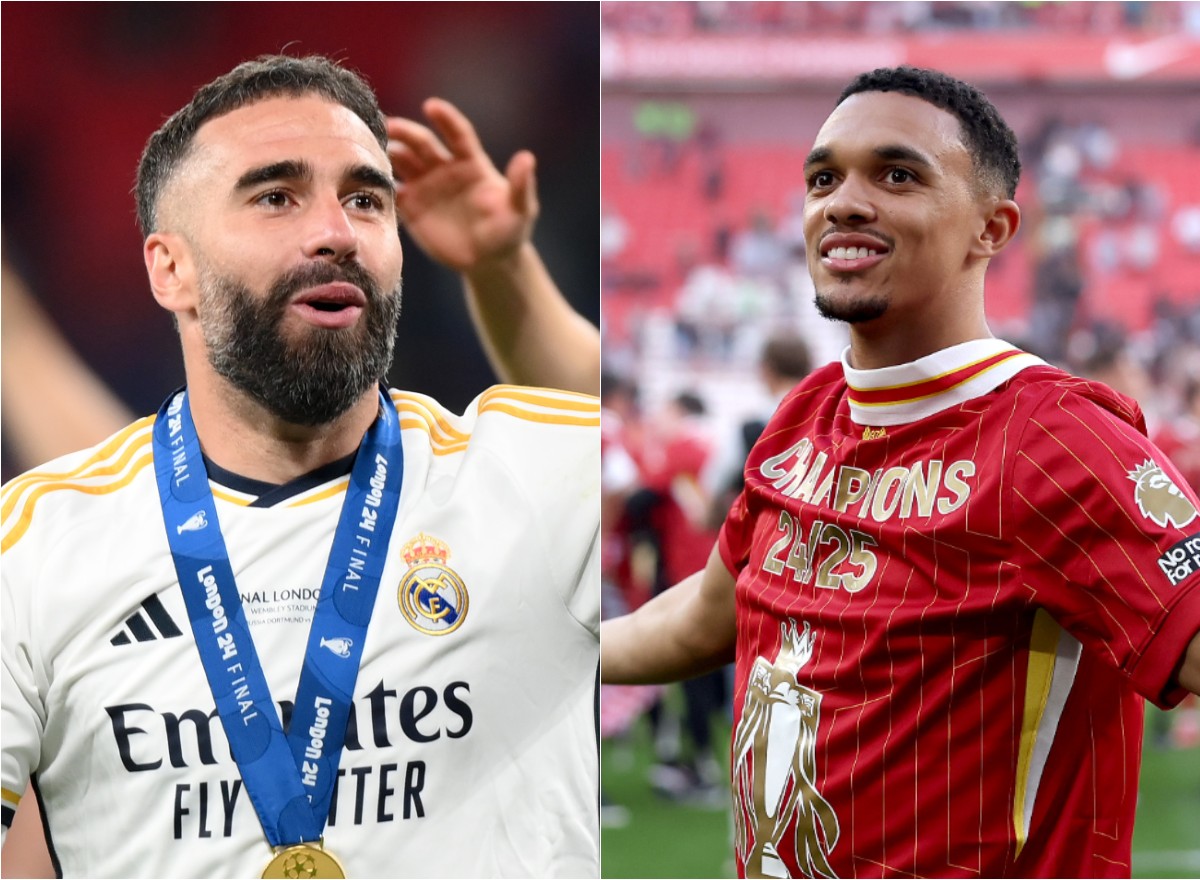 Dani Carvajal and Trent Alexander-Arnold