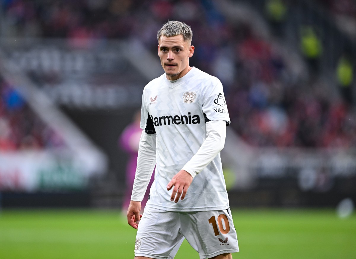 Florian Wirtz at work for Bayer Leverkusen