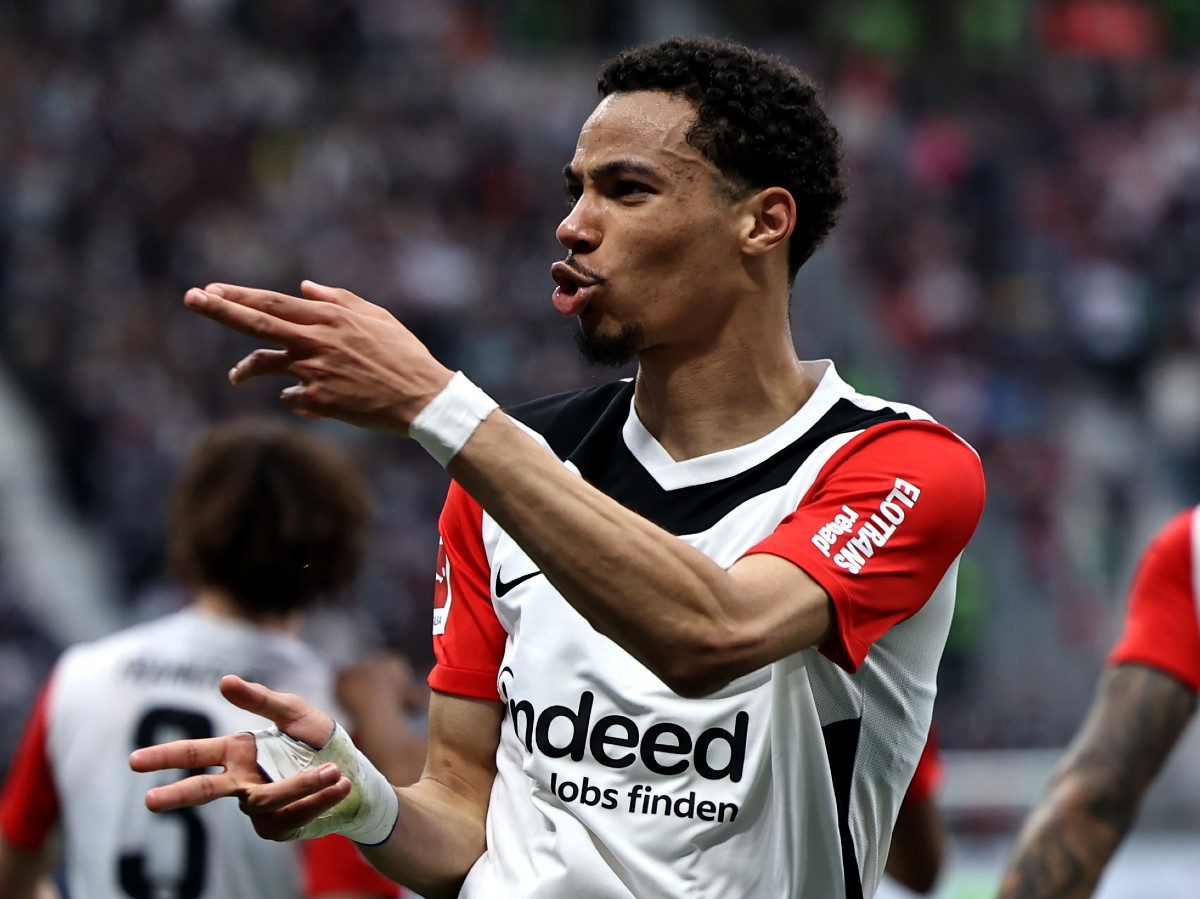 Hugo Ekitike records the arm for Eintracht Frankfurt