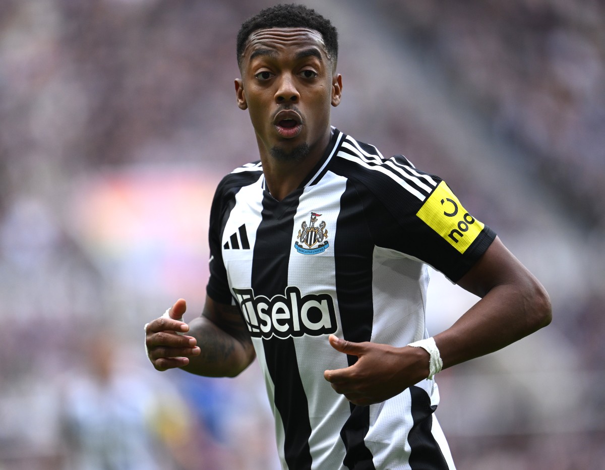 Joe Willock in action for Newcastle