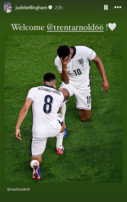 Jude Bellingham and Trent Alexander-Arnold