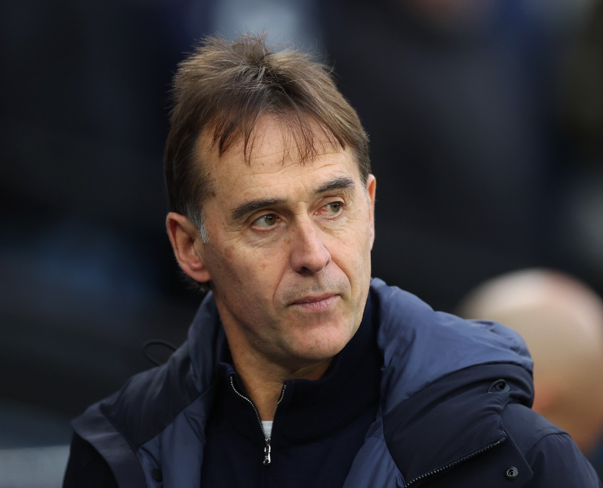 Julen Lopetegui during his time as West Ham manager