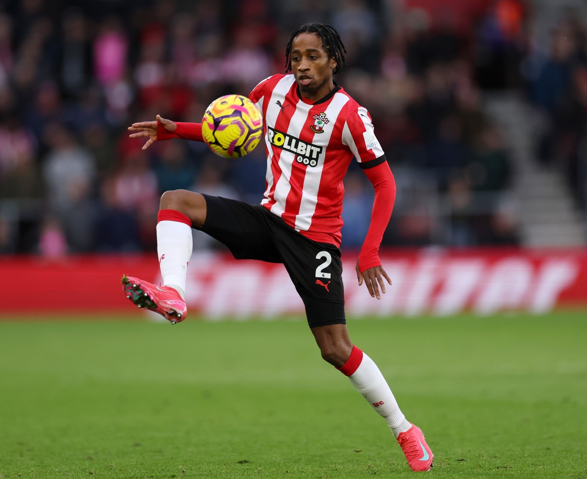 Kyle Walker-Peters in action for Southampton