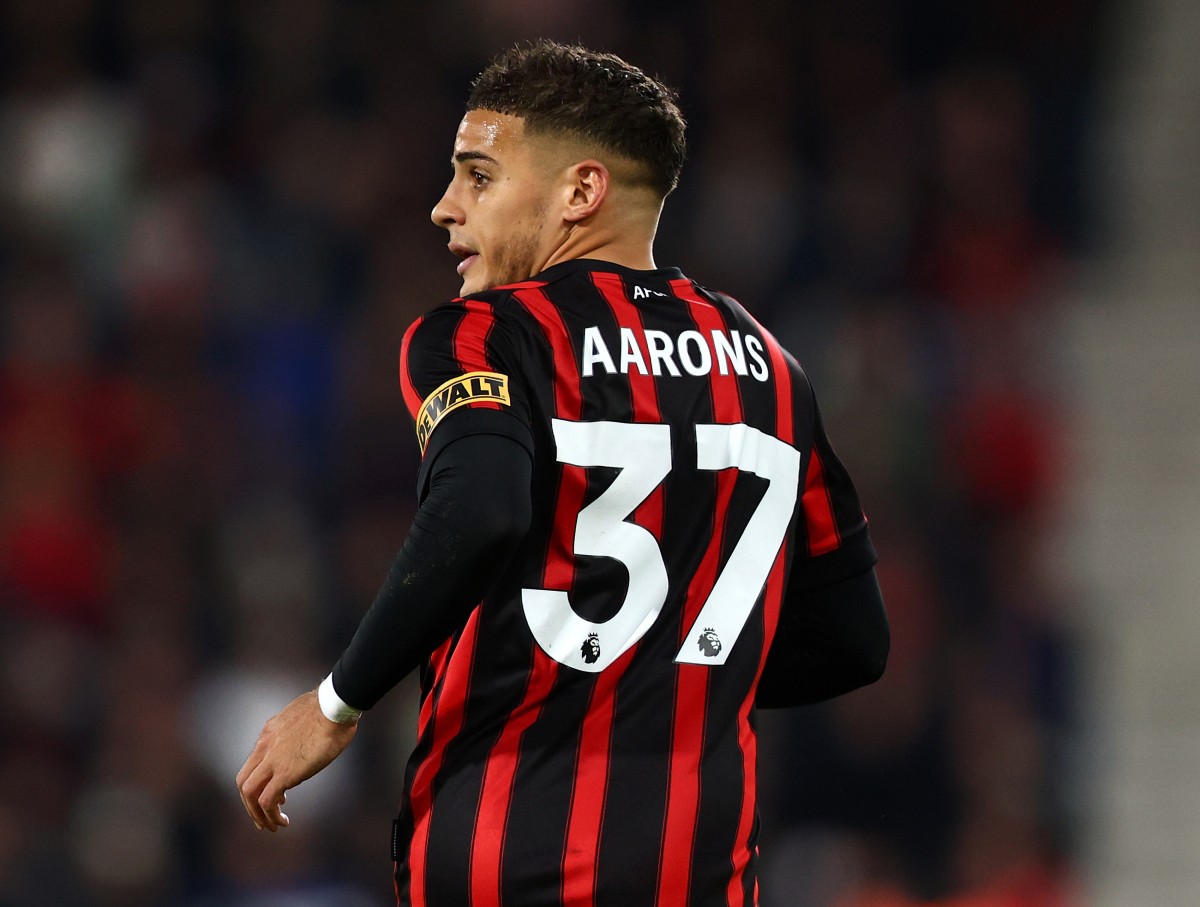 Max Aarons of Bournemouth