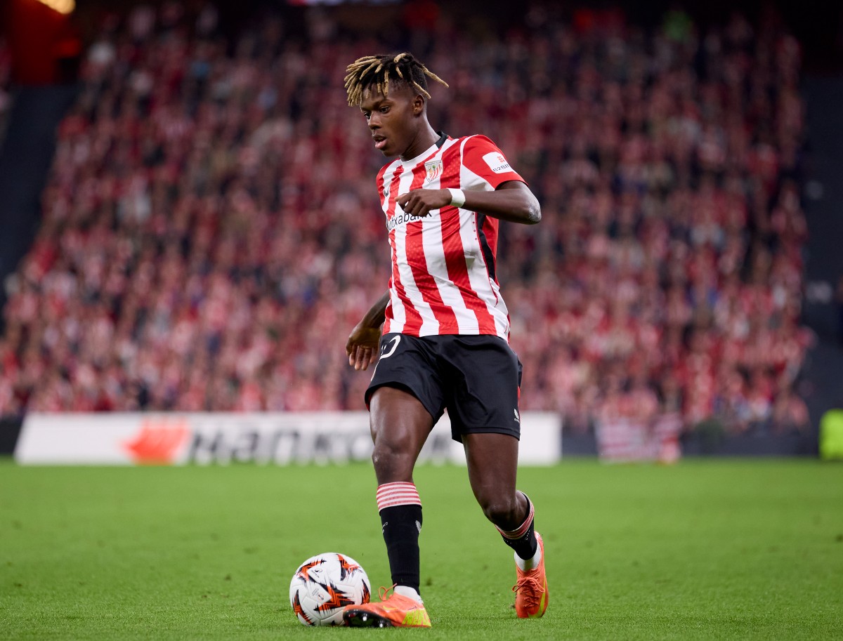 Nico Williams on the move for athletic Bilbao