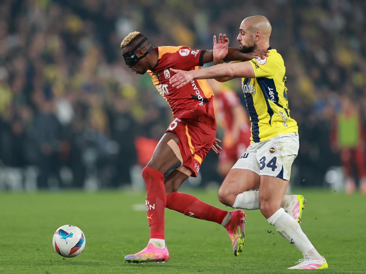 Victor Osimhen and Sofyan Amrabat