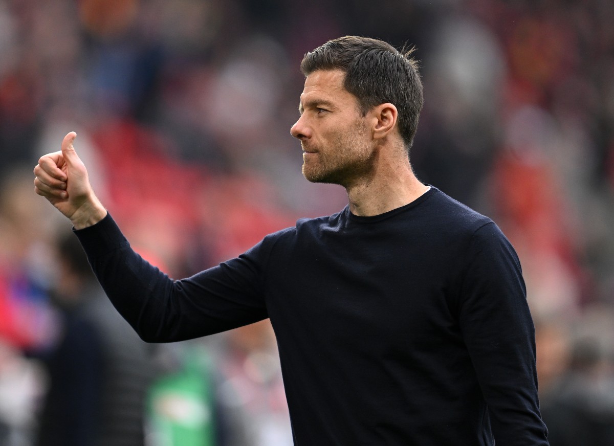 Xabi Alonso from Bayer Leverkusen