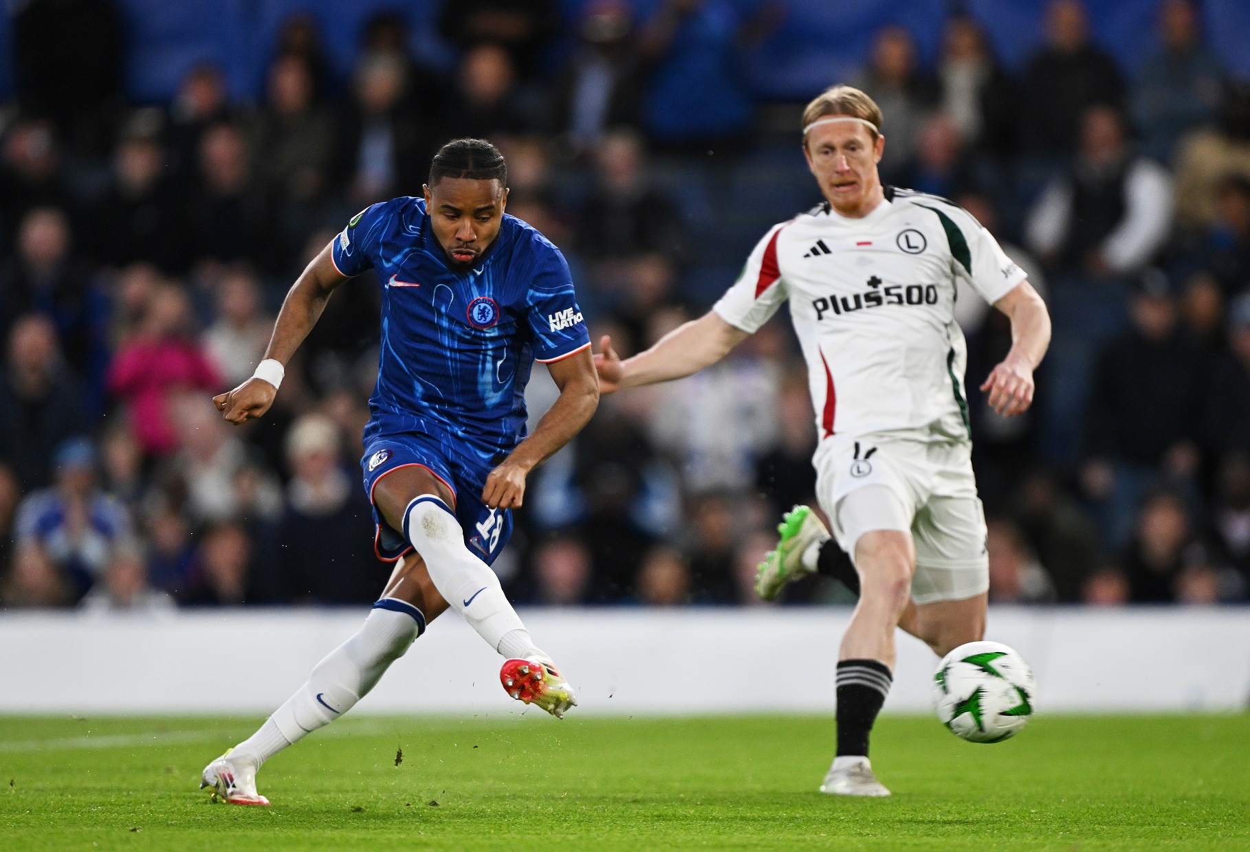 Christopher Nkunku in action for Chelsea
