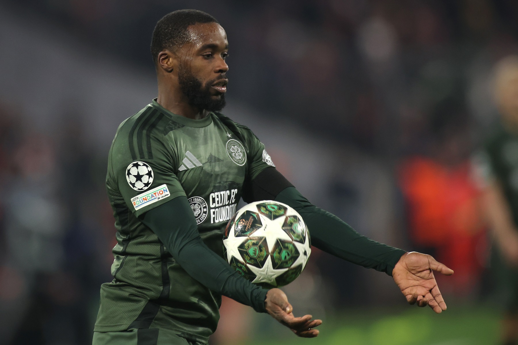 Jeffrey Schlupp in action for Celtic