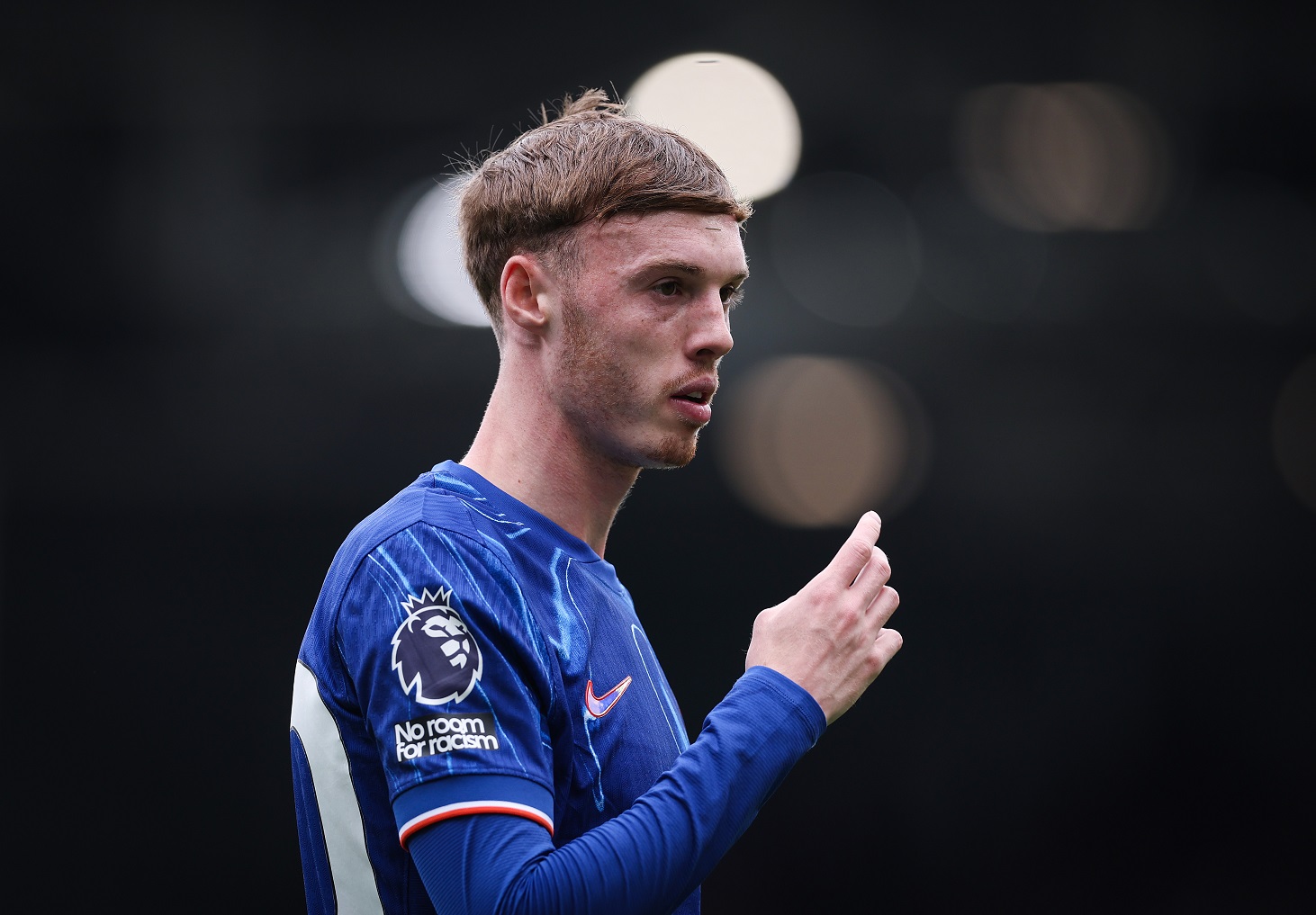Cole Palmer at work for Chelsea