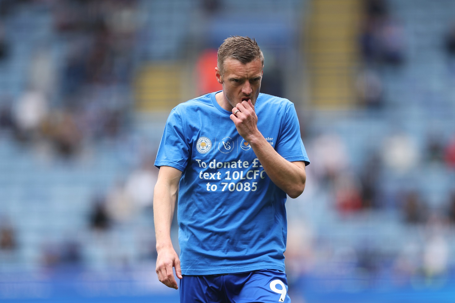 Jimmy Vardy in Leicester City