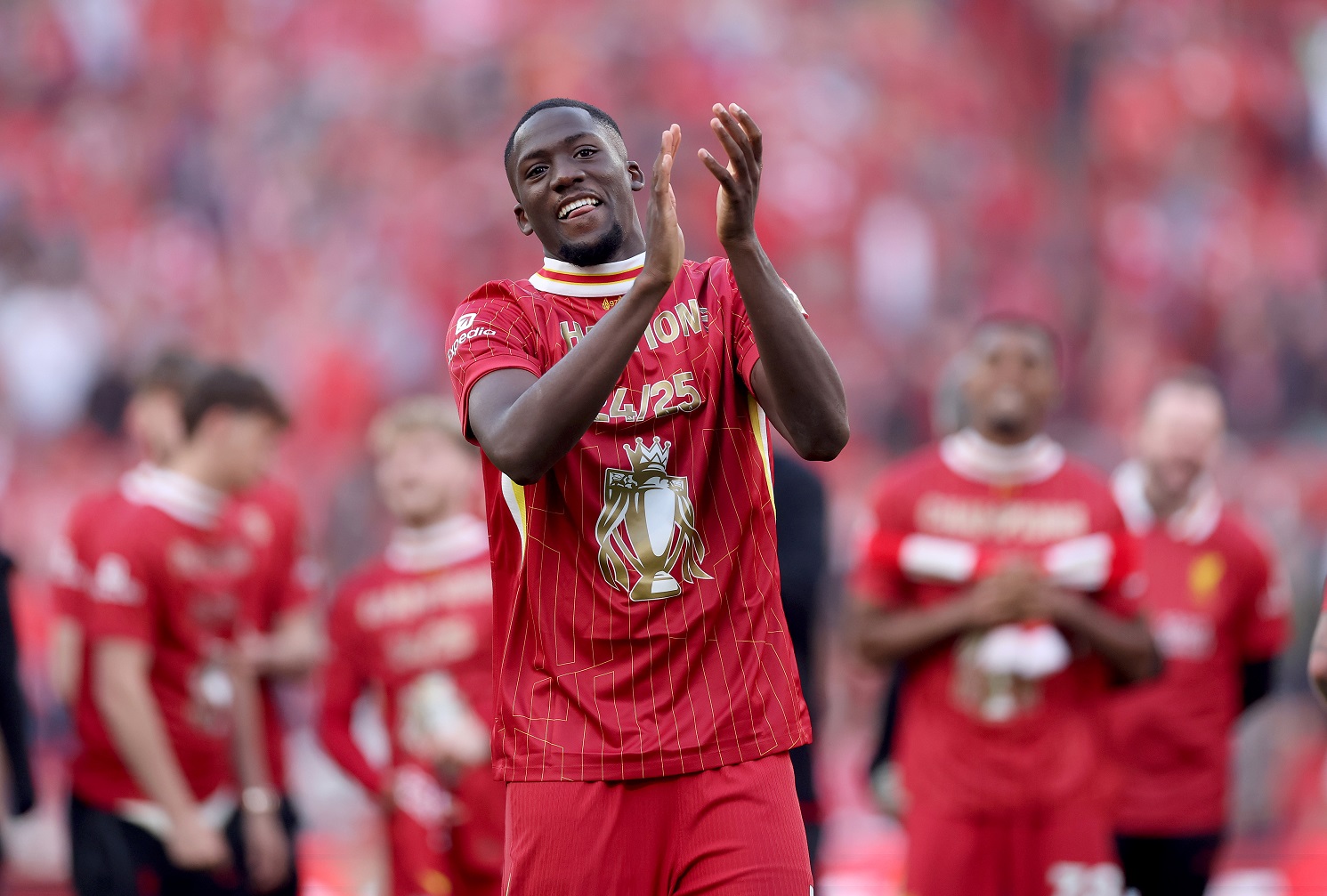 Liverpool defender Ibrahima Konate