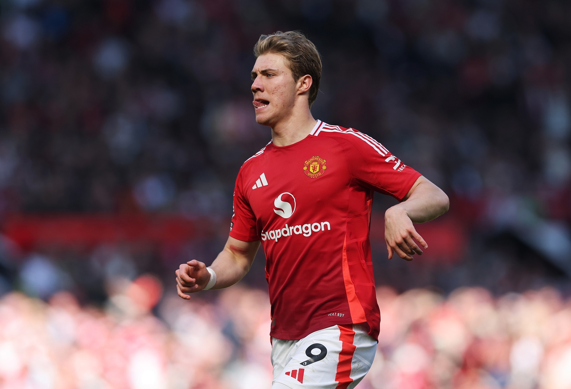 Rasmus Hojlund at Manchester United