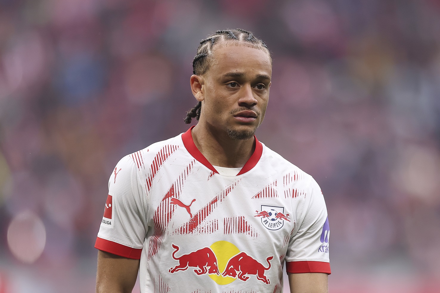 Xavi Simons in action for RB Leipzig