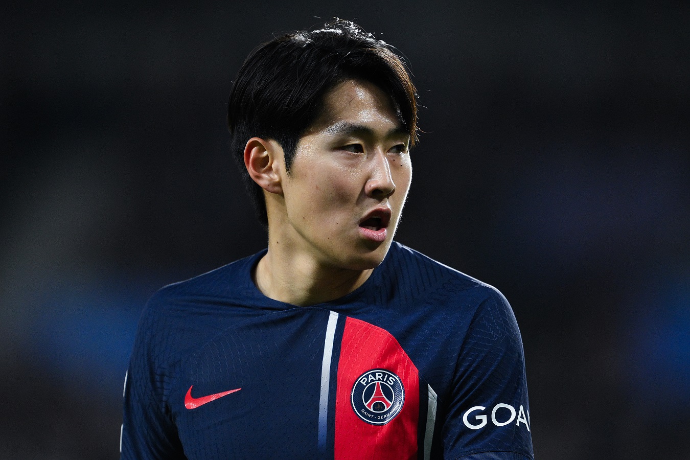 Lee Kang-in in action for PSG