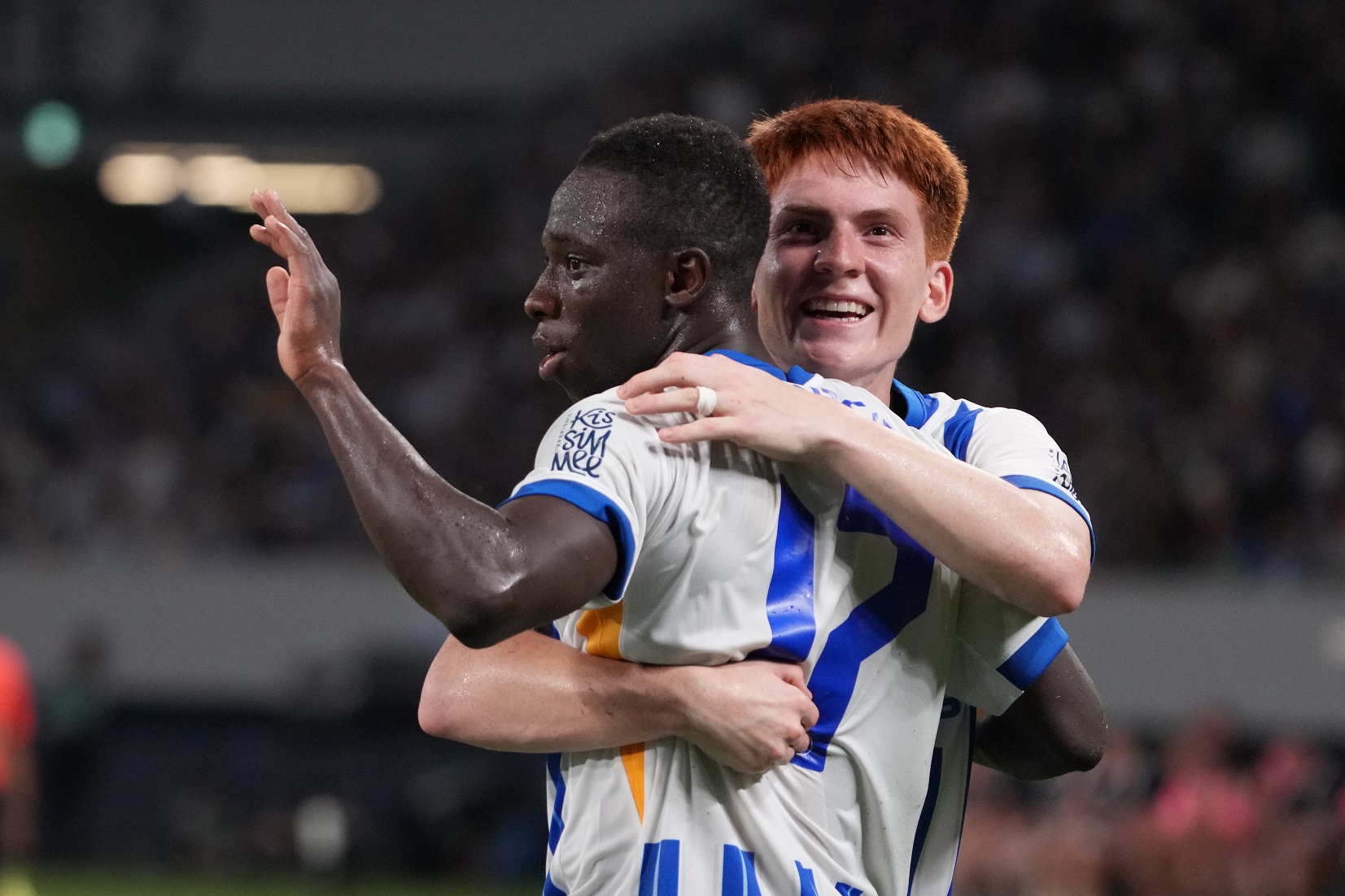 Valentin Barco in action for Brighton 