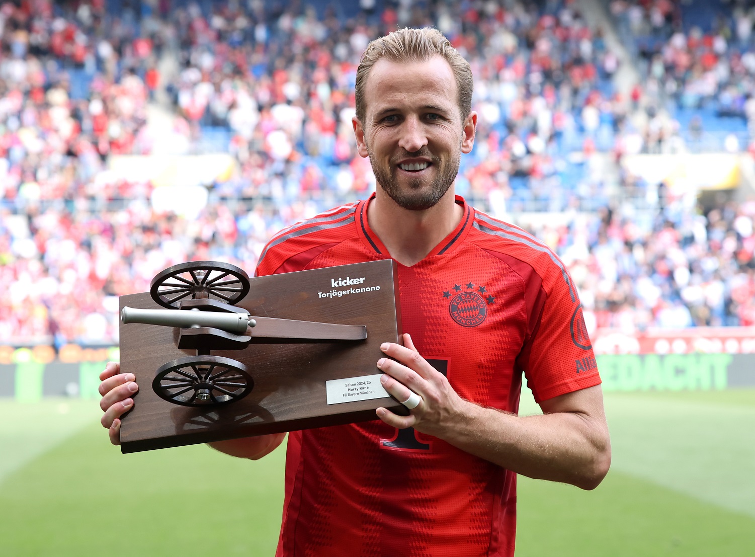 Bayern Munich striker Harry Kane