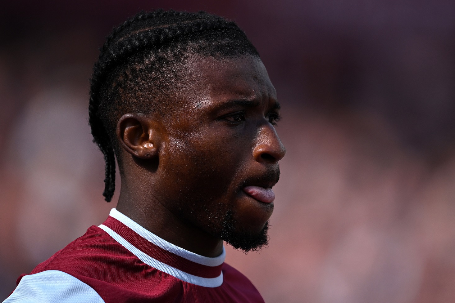 Mohamed Kudus in action for West Ham United