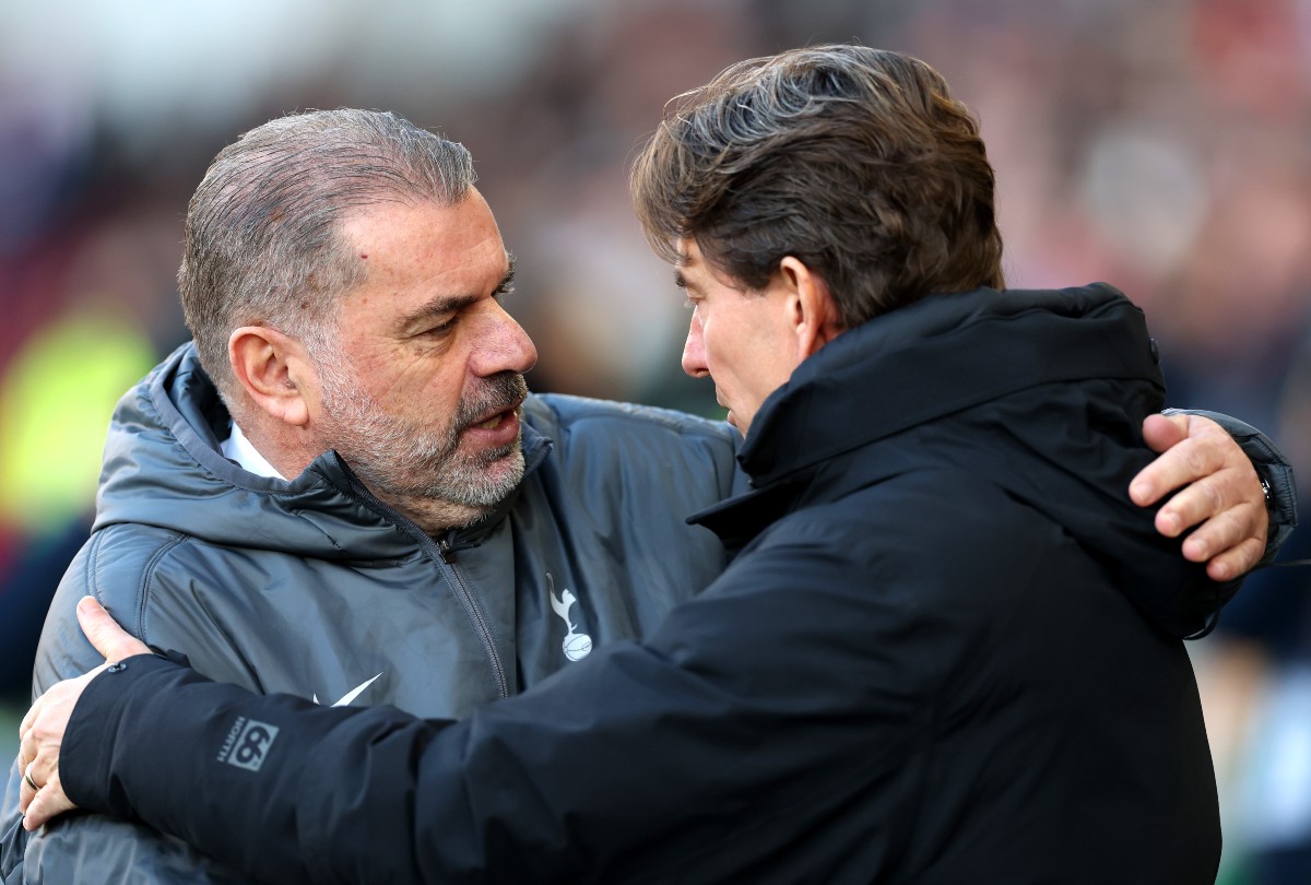 Ange Postecoglou and Thomas Frank