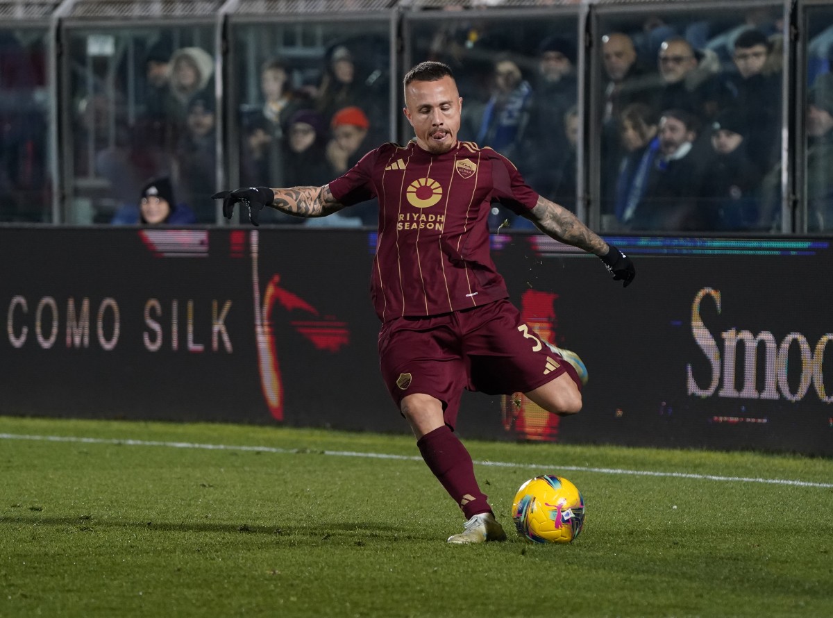 Angelino in action for AS Roma