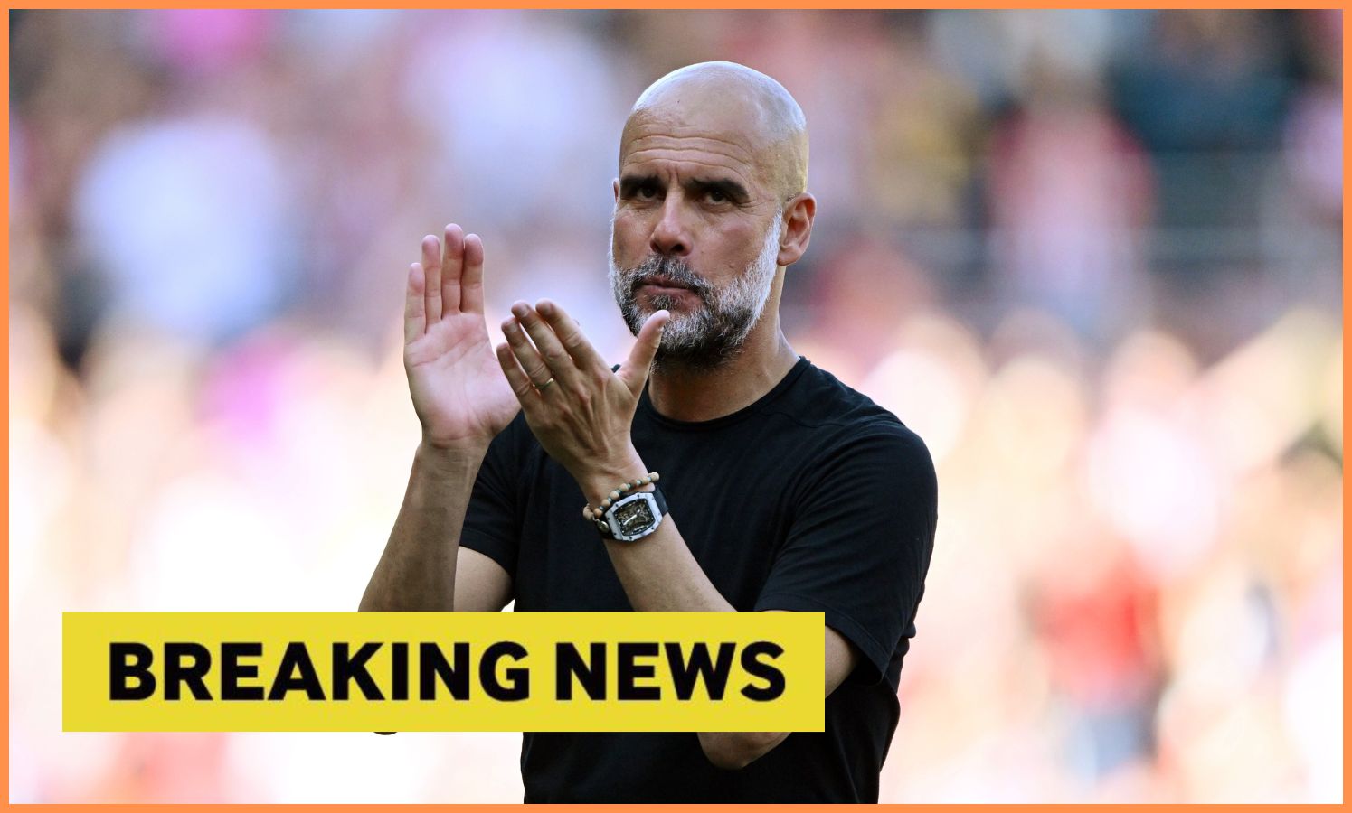 Man City manager Pep Guardiola