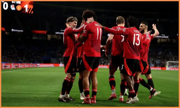 Man United players