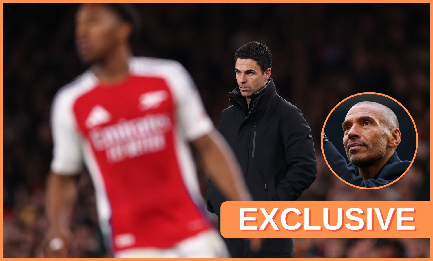 Mikel Arteta and Stan Collymore