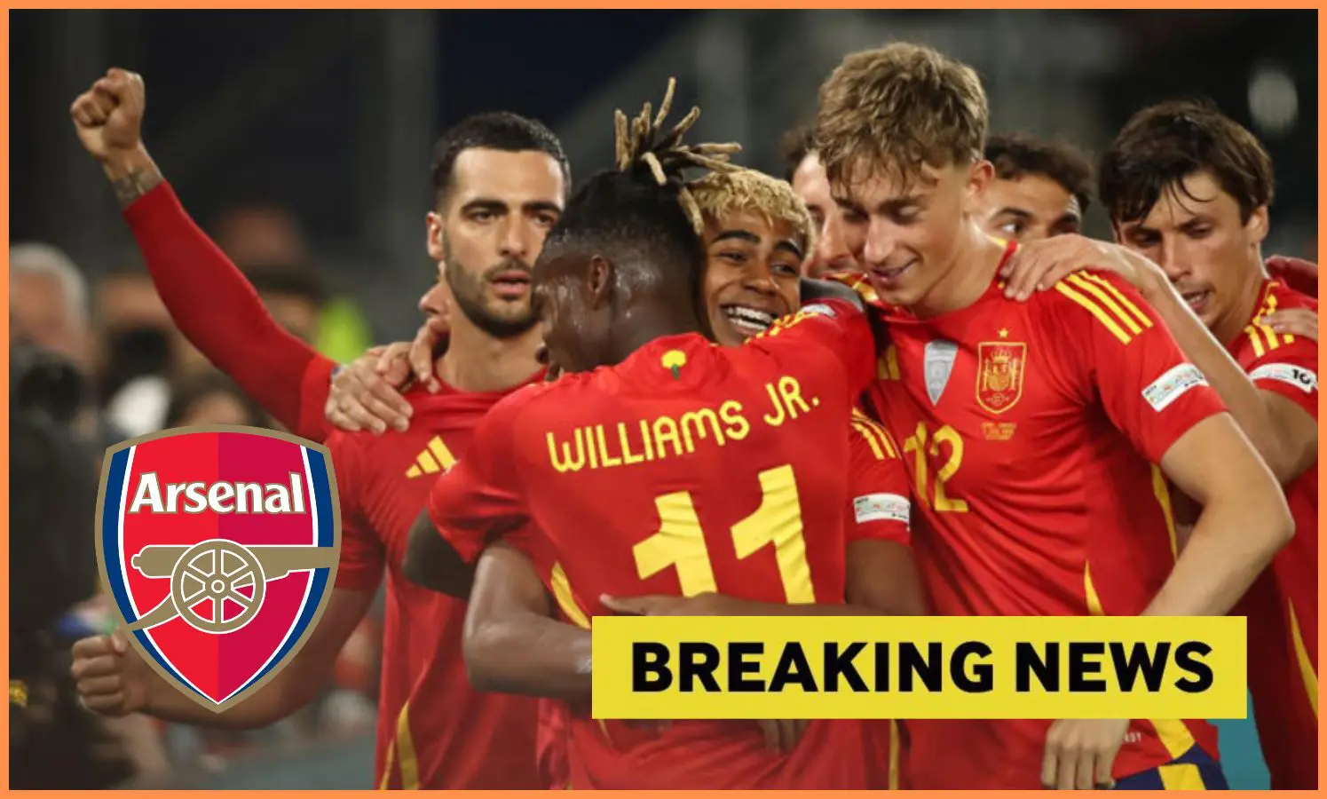 Arsenal receive major boost in efforts to pip Barcelona to Nico Williams signing