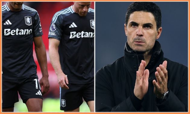 Ollie Watkins and Mikel Arteta