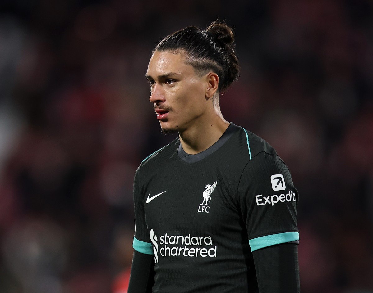 Darwin Nunez in action for Liverpool
