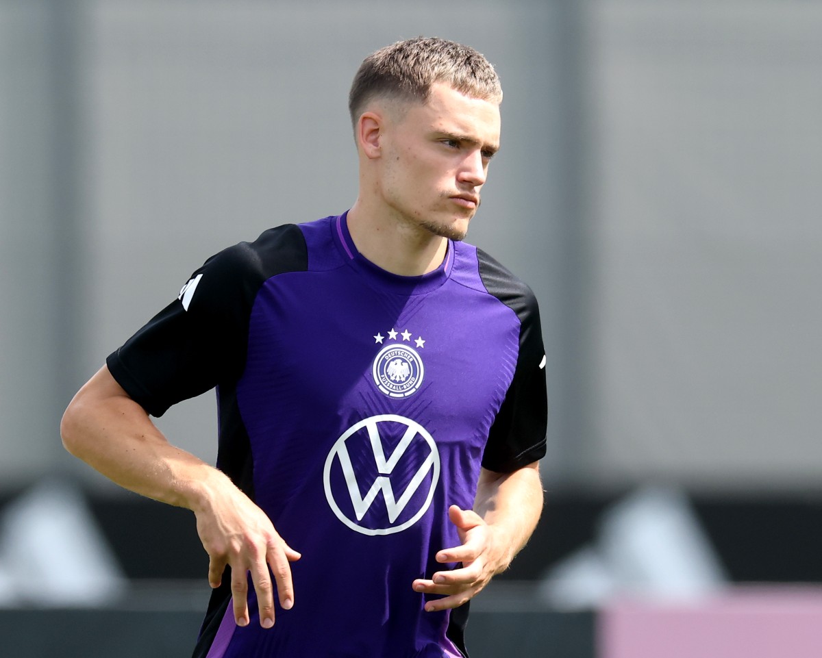 Florian Wirtz in Germany's training