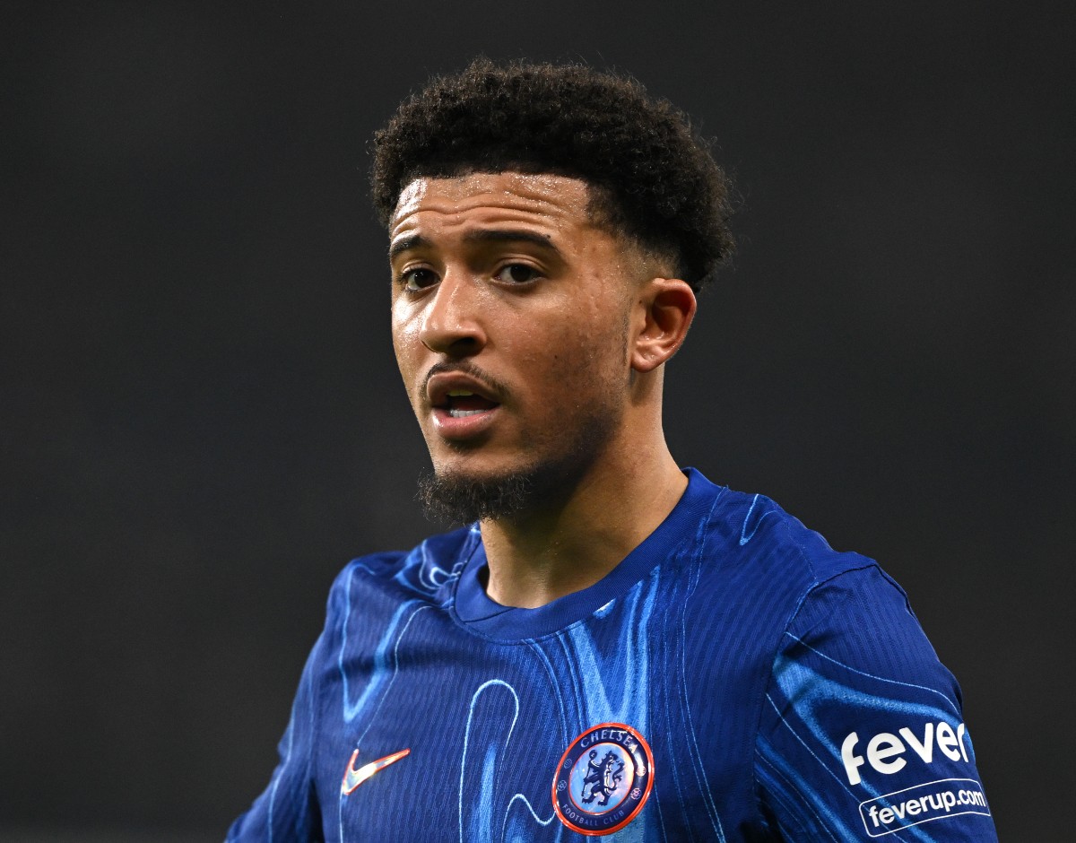 Jadon Sancho during his time in Chelsea