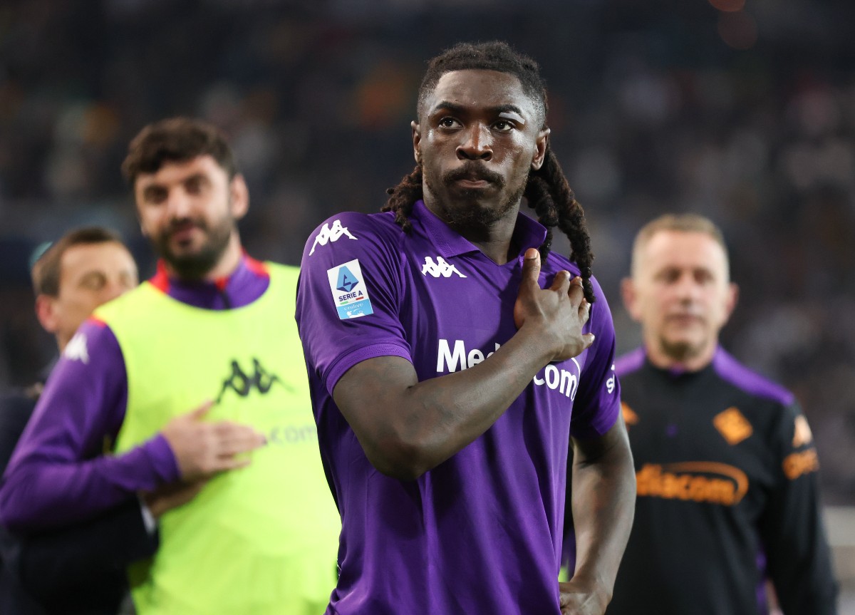 Fiorentina's Moise Kean