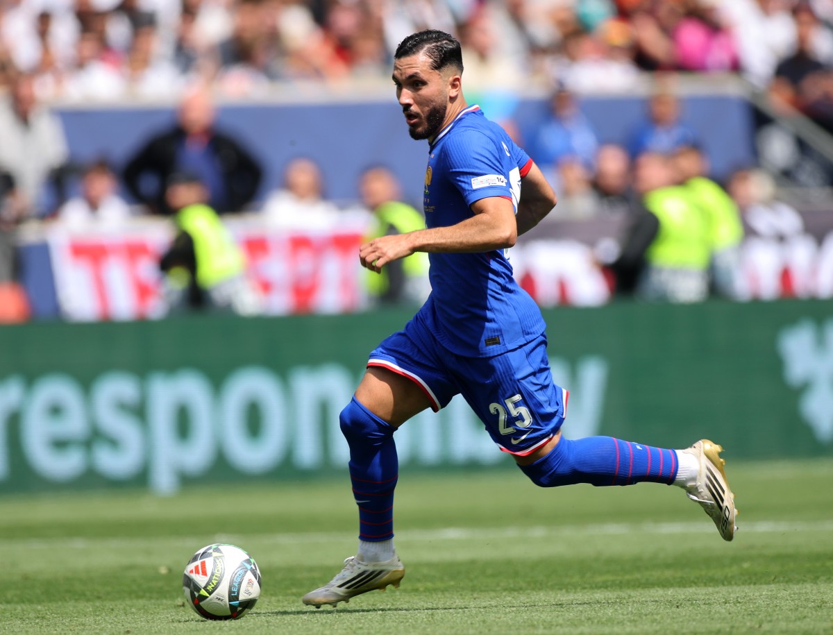 Ryan Cherki in Action for France