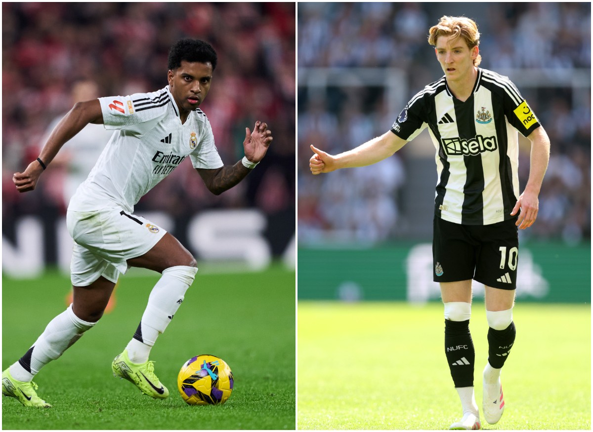 Rodrygo Goes and Anthony Gordon