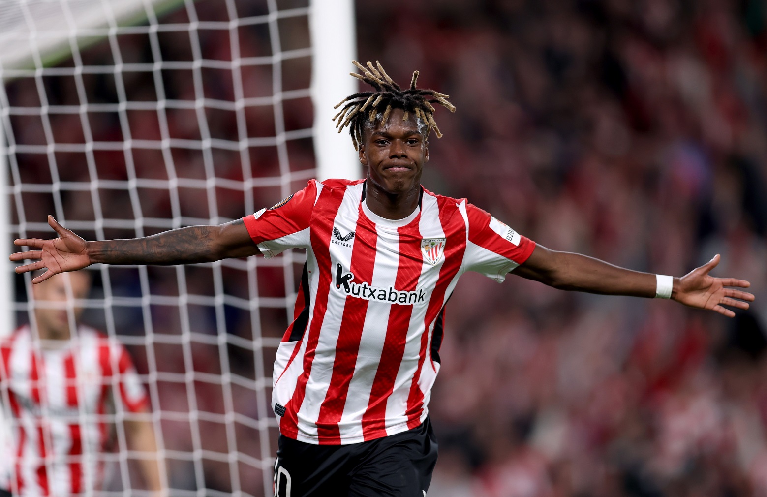 Nico Williams in action for Athletic Club