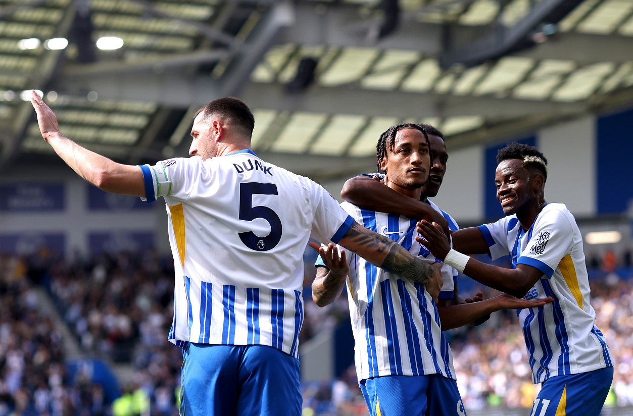 Joao Pedro in action for Brighton