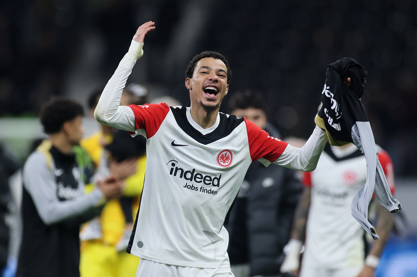 Hugo Ekitike of Eintracht Frankurt