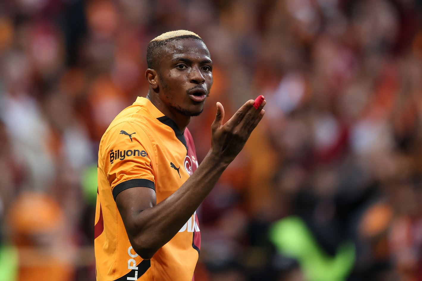 Victor Osimhen was on loan at Galatasaray last season