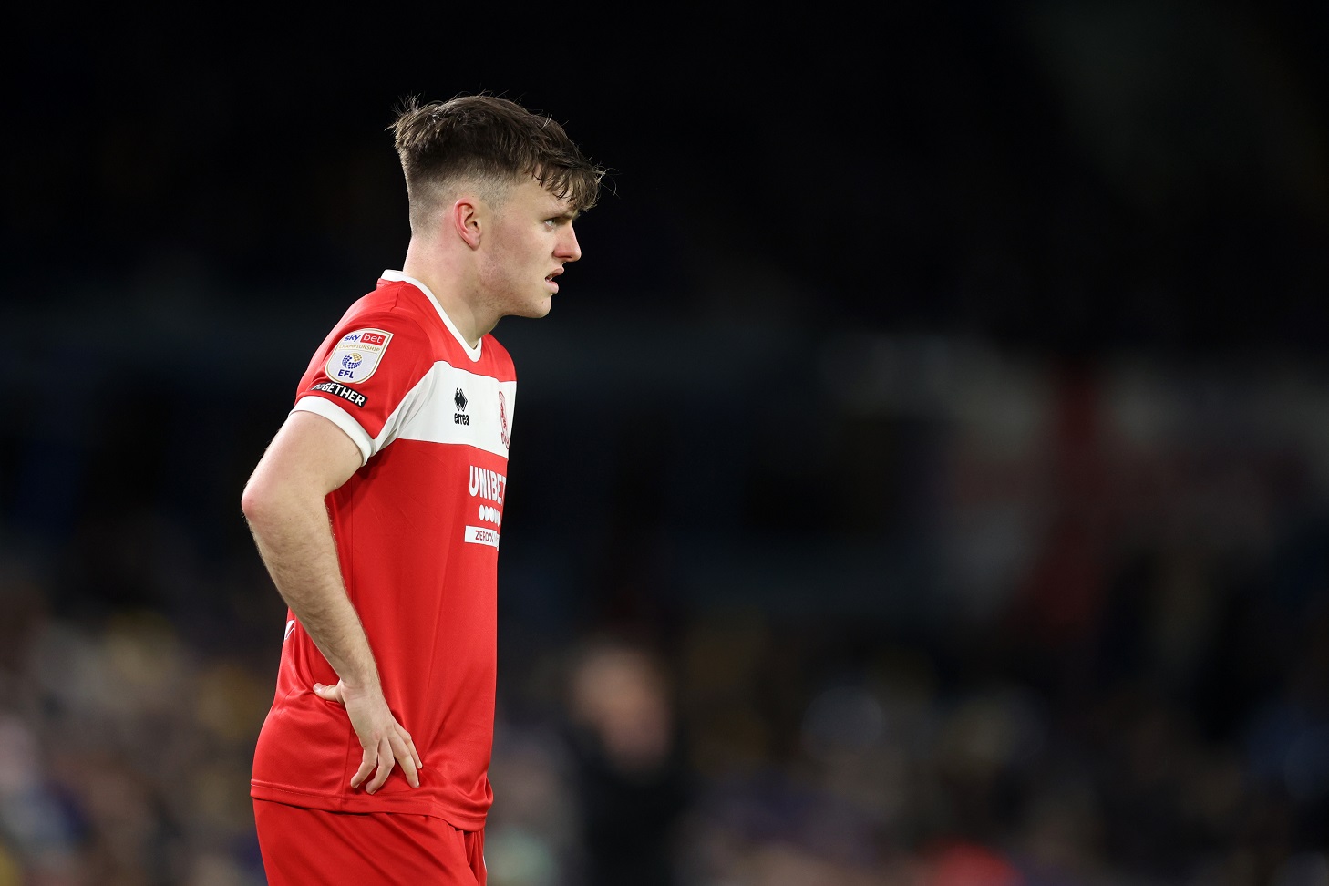 Ben Dawak at work for Middlesbrough 