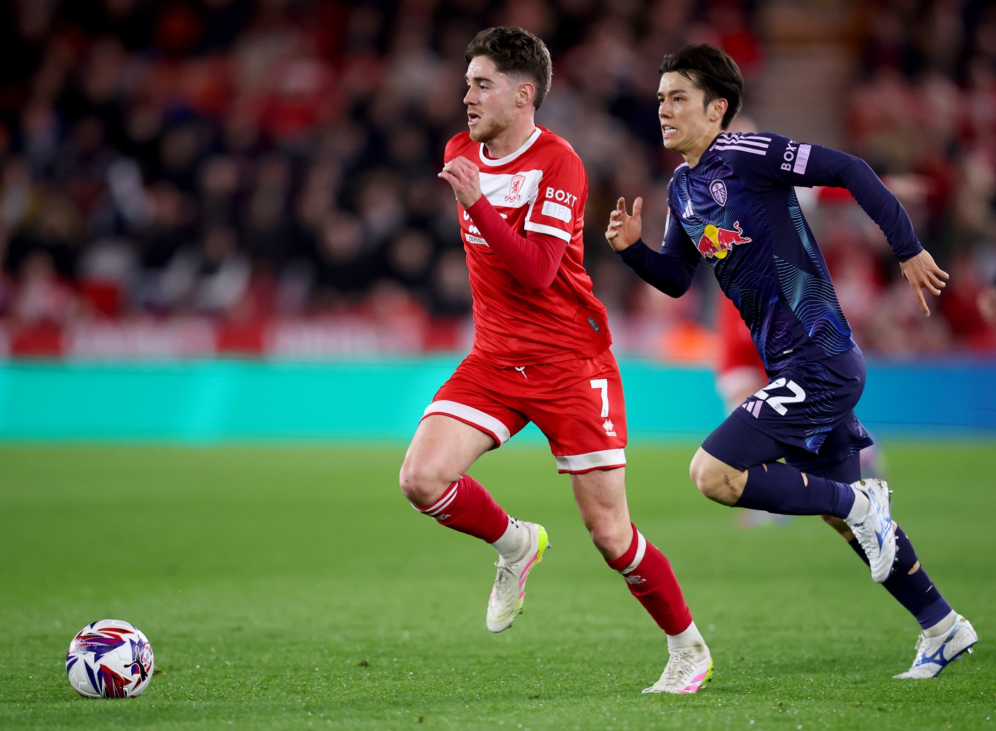 Hayden Hackney in action for Middlesbrough